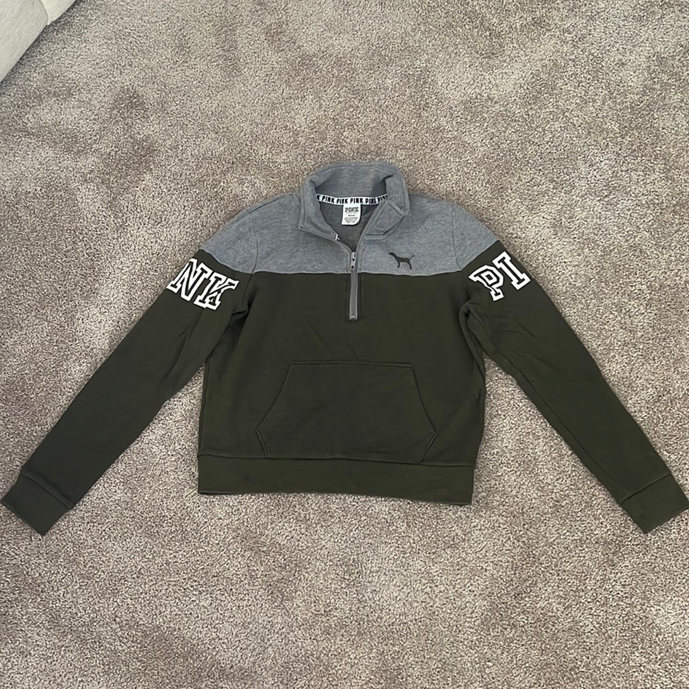 PINK half zip